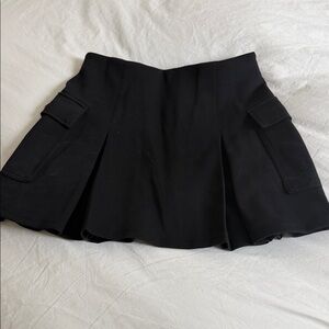 Women's Black Skort with Pockets